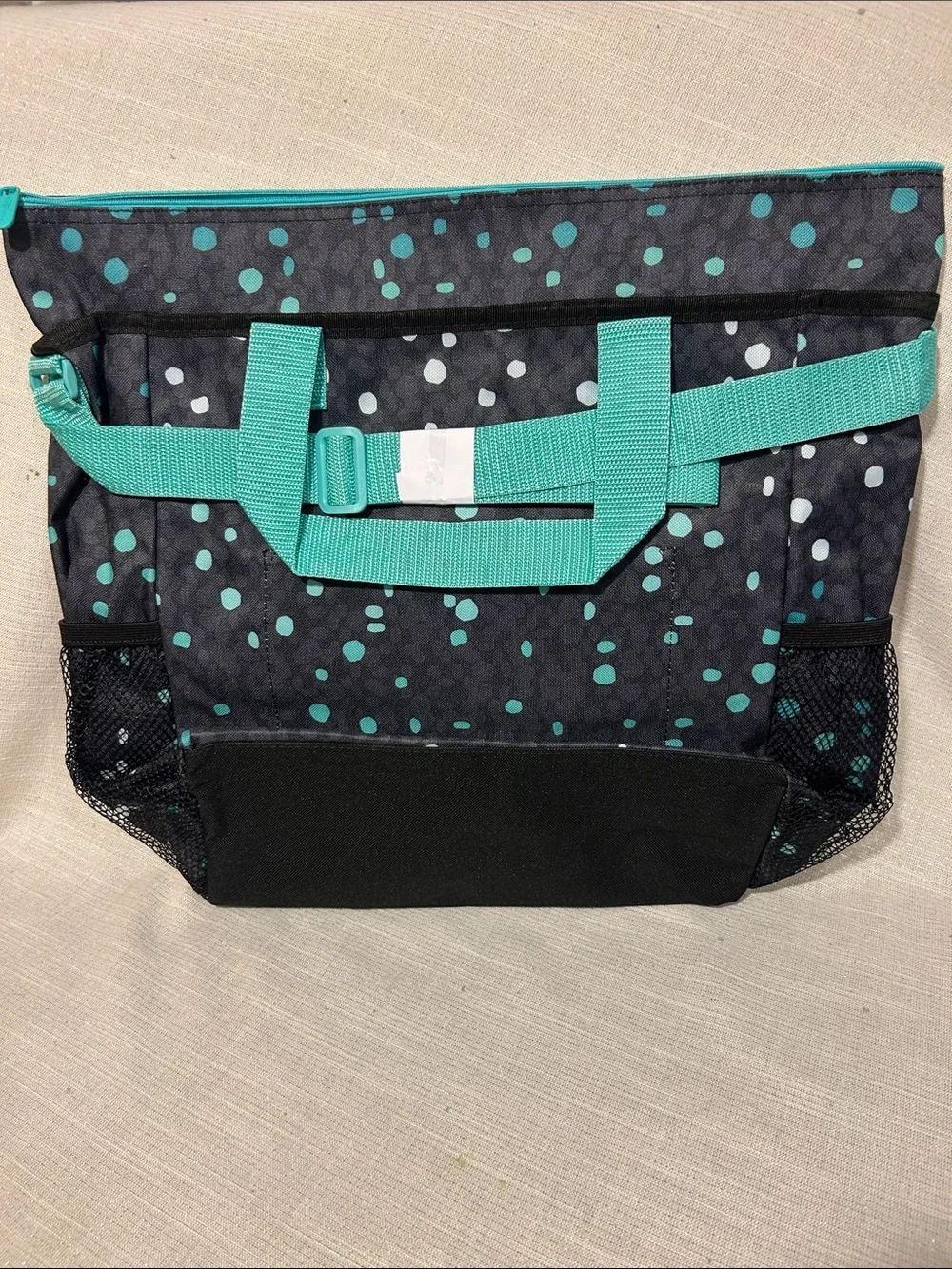 Thirty-One Crossbody Organizing Tote Cool Confetti NEW